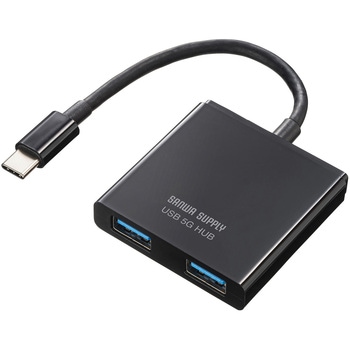 USBハブ_USB TypeC サンワサプライ