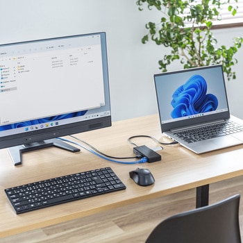 ドッキングステーション_USB TypeC サンワサプライ