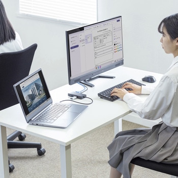 ドッキングステーション_USB TypeC サンワサプライ
