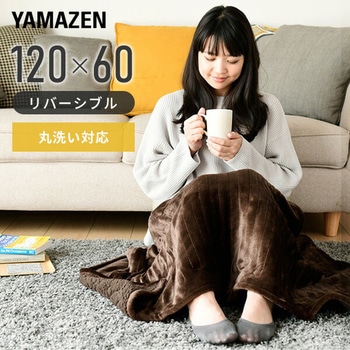 ふんわりもこもこ フランネル 電気ひざ掛け毛布 - YAMAZEN(山善)