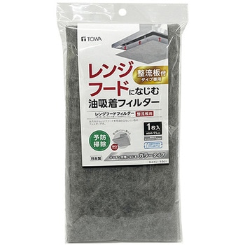 RS レンジフードフィルター 整流板用 東和産業 寸法64×91cm 1枚