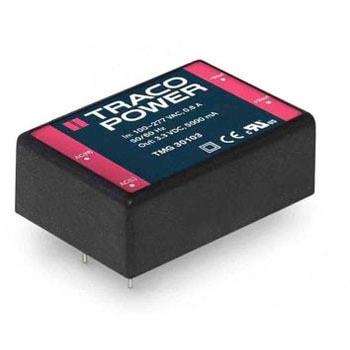 組み込みスイッチング電源 5V dc 8A 40W TRACO POWER