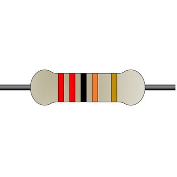 炭素皮膜抵抗器 1/2W 2.2kΩ 5% 1セット 100個入 YAGEO