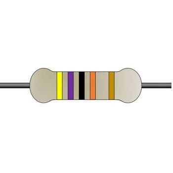 炭素皮膜抵抗器 1/4W 4.7kΩ 5% 1セット 200個入 YAGEO