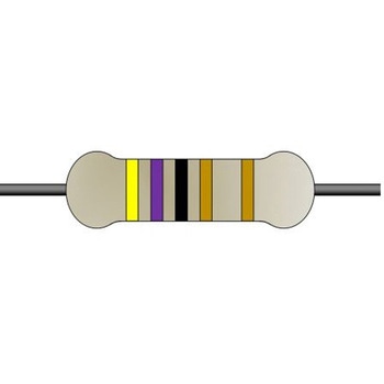 炭素皮膜抵抗器 1/4W 47Ω 5% 1セット 200個入 YAGEO