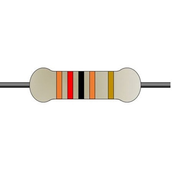炭素皮膜抵抗器 1/4W 120Ω 5% 1箱 5000個入 YAGEO