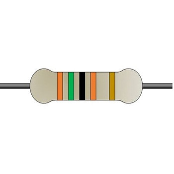 炭素皮膜抵抗器 1/6W 1.5kΩ 5% 1箱 5000個入 YAGEO