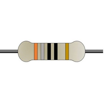 炭素皮膜抵抗器 1/4W 180Ω 5% 1箱 5000個入 YAGEO