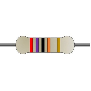 炭素皮膜抵抗器 1/4W 2.7kΩ 5% 1セット 200個入 YAGEO