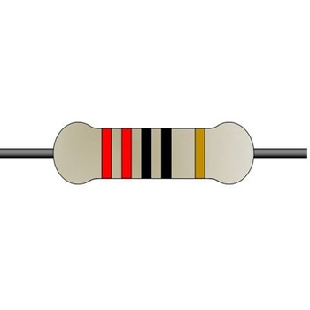 炭素皮膜抵抗器 1/4W 220Ω 5% 1箱 5000個入 YAGEO