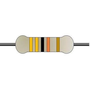 炭素皮膜抵抗器 1/4W 3.3kΩ 5% 1箱 5000個入 YAGEO