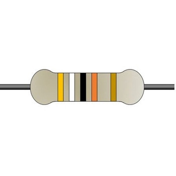 炭素皮膜抵抗器 1/4W 3.9kΩ 5% 1箱 5000個入 YAGEO