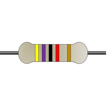 炭素皮膜抵抗器 1/4W 47kΩ 5% 1セット 200個入 YAGEO
