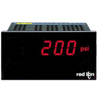 電圧測定用デジタルパネルメータ AC LED 85 250 V ac RED LION