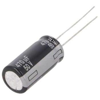電解コンデンサ 470μF 50V dc 1セット 500個入 Panasonic(パナソニック)