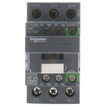 電磁接触器 110 V ac / dc 3極 LC1Dシリーズ シュナイダーエレクトリック
