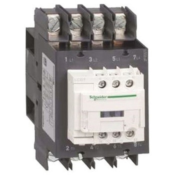 電磁接触器 115 V ac 4極 LC1Dシリーズ シュナイダーエレクトリック