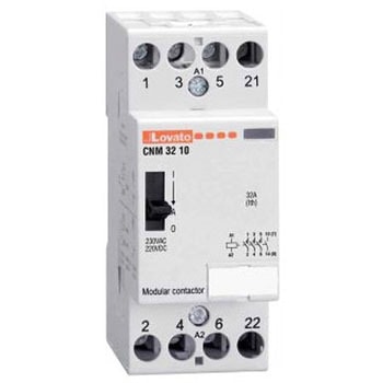 電磁接触器 220 → 230 V ac 4極 Lovato
