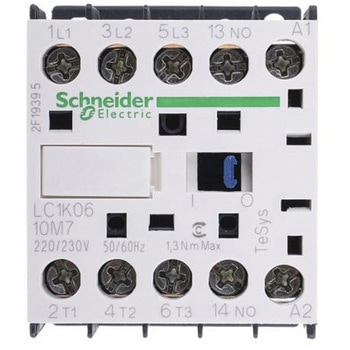 電磁接触器 220 V ac 3極 LC1Kシリーズ シュナイダーエレクトリック