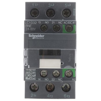 電磁接触器 24 V ac/dc 3極 LC1Dシリーズ - シュナイダーエレクトリック