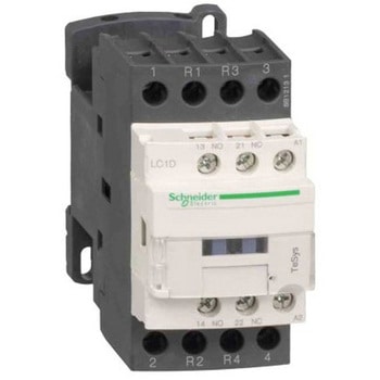 電磁接触器 24 V dc 4極 LC1Dシリーズ シュナイダーエレクトリック