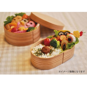 日本の弁当箱 檜わっぱ 丸型 用美(ヤマコー)