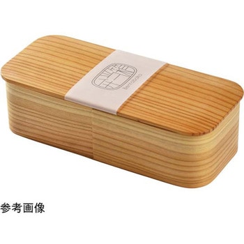 日本の弁当箱 長角ロング 箱入 用美(ヤマコー)