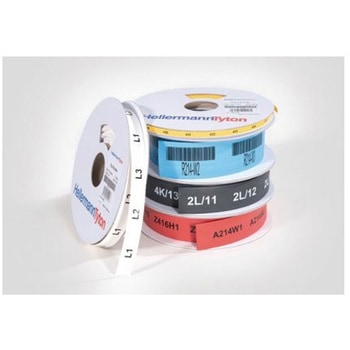 熱収縮チューブ 収縮前 24mm 収縮後 8mm 白 1巻 13m入 - ヘラマンタイトン(旧:タイトン)