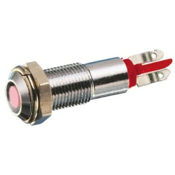 表示灯 12V dc 赤 実装ホールサイズ：8mm Signal Construct