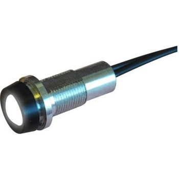 表示灯 12V dc 白 実装ホールサイズ:10mm 1袋 50個入 OXLEY