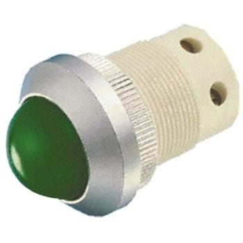 表示灯 130V ac 緑 実装ホールサイズ：22mm Signal Construct