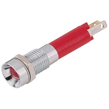 表示灯 24 → 28V 赤 実装ホールサイズ：8mm Signal Construct