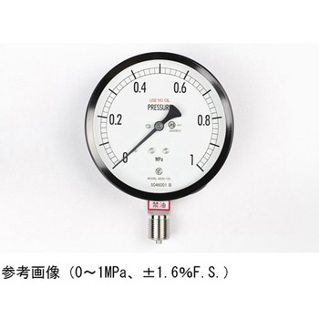 普通形圧力計(Φ100)立形A枠 AE20-133シリーズ 長野計器