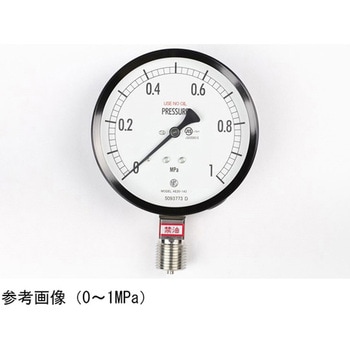 普通形圧力計(Φ100)立形A枠 AE20-143シリーズ 長野計器