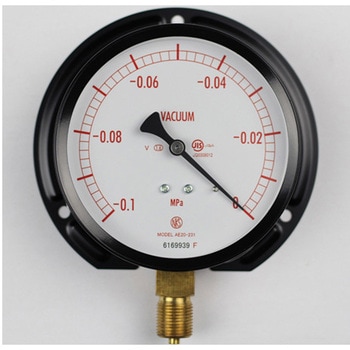普通形圧力計(Φ100)立形B枠 耐振用 AE20-231シリーズ 長野計器