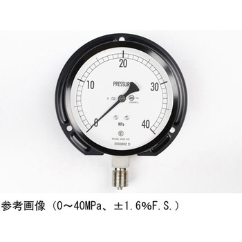 普通形圧力計(Φ100)立形B枠 耐振用 AE20-233シリーズ - 長野計器