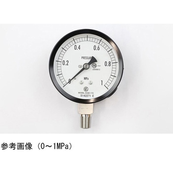普通形圧力計(Φ75)立形A枠 AC20-173シリーズ 長野計器