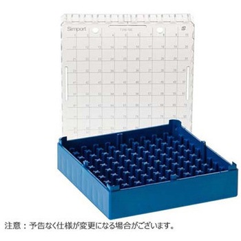 保存ボックス MICREWTUBE用 100本立 24個入 T350-100シリーズ Simport