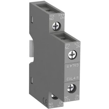 補助接点ブロック 2 CAL4 6 A 1箱 10個入 ABB