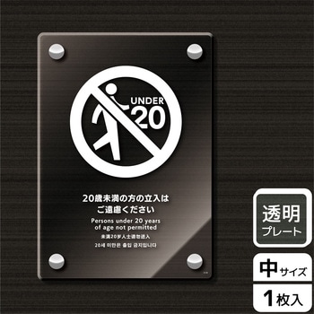 立入禁止関連標識 アクリルプレート - KALBAS