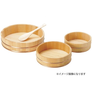椹・飯台 銅タガ 約5合 用美(ヤマコー)