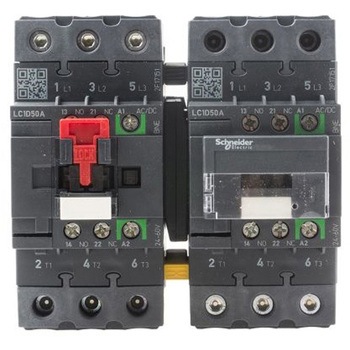可逆形電磁接触器 24 V ac/dc 3極 LC2Dシリーズ シュナイダーエレクトリック
