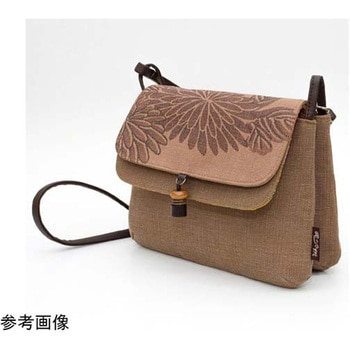 柿渋染 マカロン 2ポシェット KS180 用美(ヤマコー)