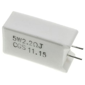 巻線 抵抗器 5W 2.2Ω ±5% 1箱 500個入 TE CONNECTIVITY