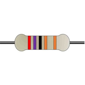 金属皮膜固定抵抗器 0.5W 2.7kΩ ±1% 1セット 100個入 YAGEO