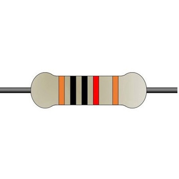 金属皮膜固定抵抗器 0.4W 10kΩ ±1% 1セット 100個入 YAGEO