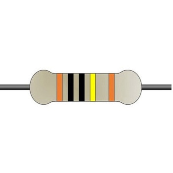 金属皮膜固定抵抗器 0.4W 1MΩ ±1% 1セット 100個入 YAGEO