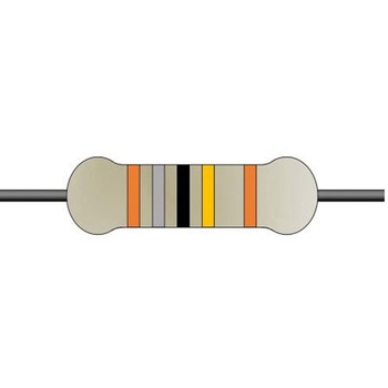 金属皮膜固定抵抗器 0.6W 180kΩ ±1% 1セット 100個入 - YAGEO