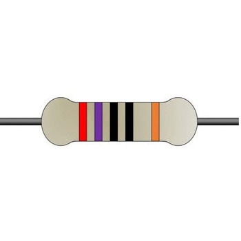 金属皮膜固定抵抗器 0.6W 270Ω ±1% 1箱 5000個入 YAGEO