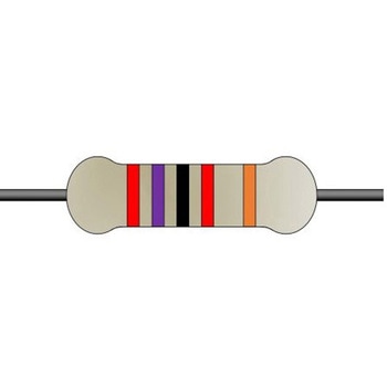 金属皮膜固定抵抗器 0.6W 27kΩ ±1% 1セット 100個入 YAGEO